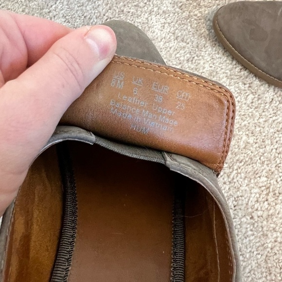 FRANCO Sarto Women’s Brown Leather Booties Size 8 - Picture 8 of 8